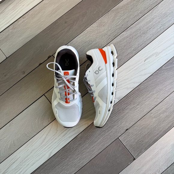 On Running Other - On Running Men's Athletic Shoes in White and Orange